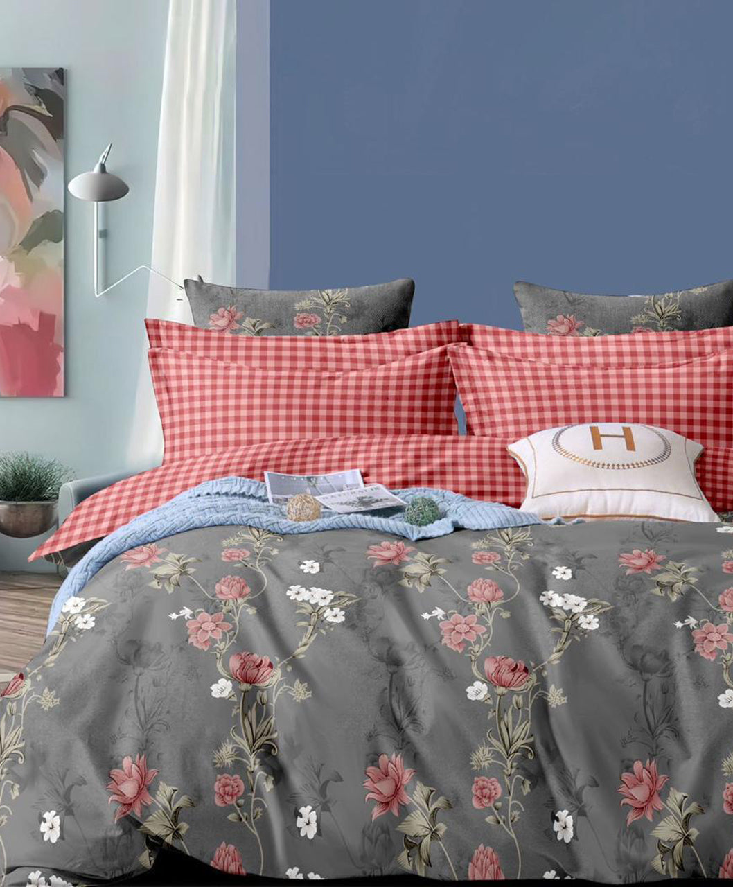 Furnishia Daffodil Blush Grey Garden