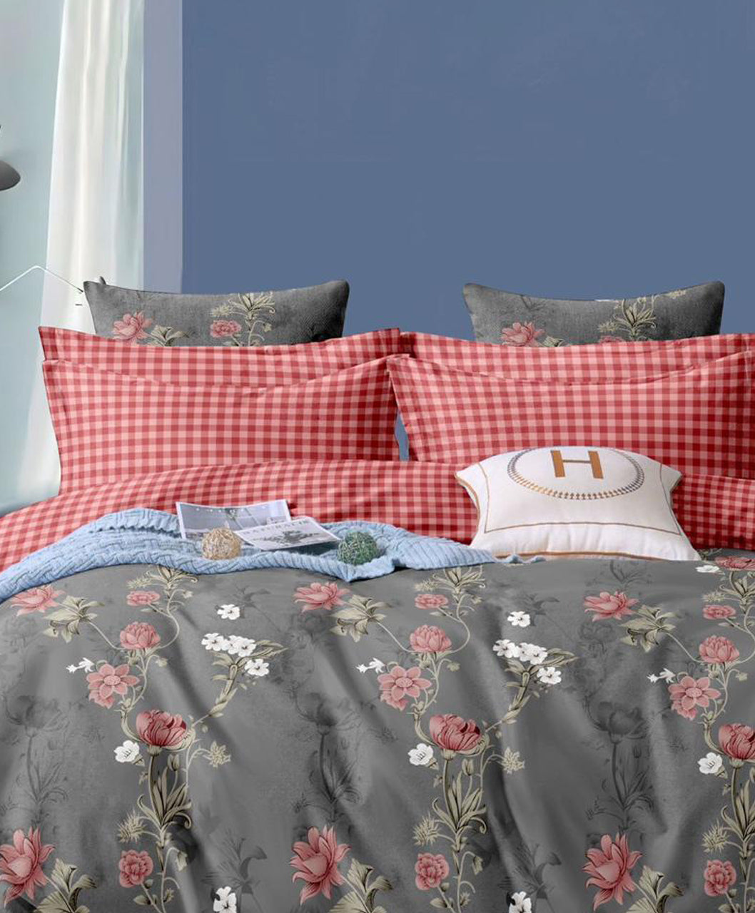 Furnishia Daffodil Blush Grey Garden