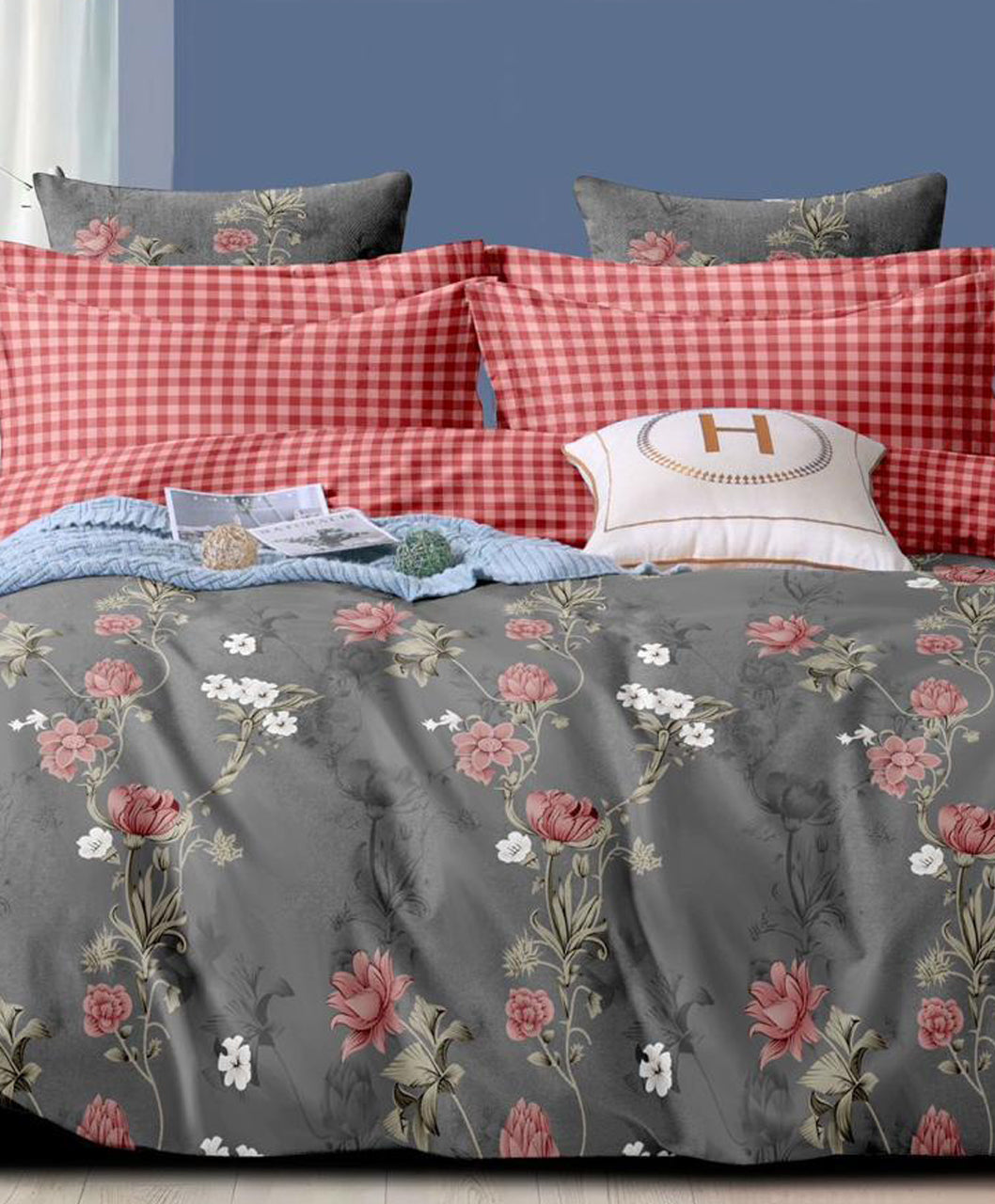 Furnishia Daffodil Blush Grey Garden