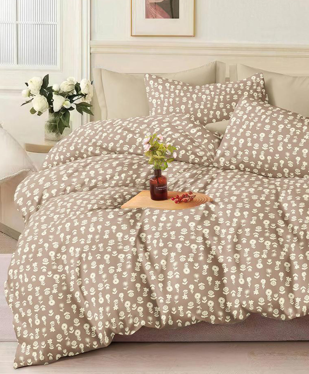 Furnishia Summer Cool Cotton Rustic Brown
