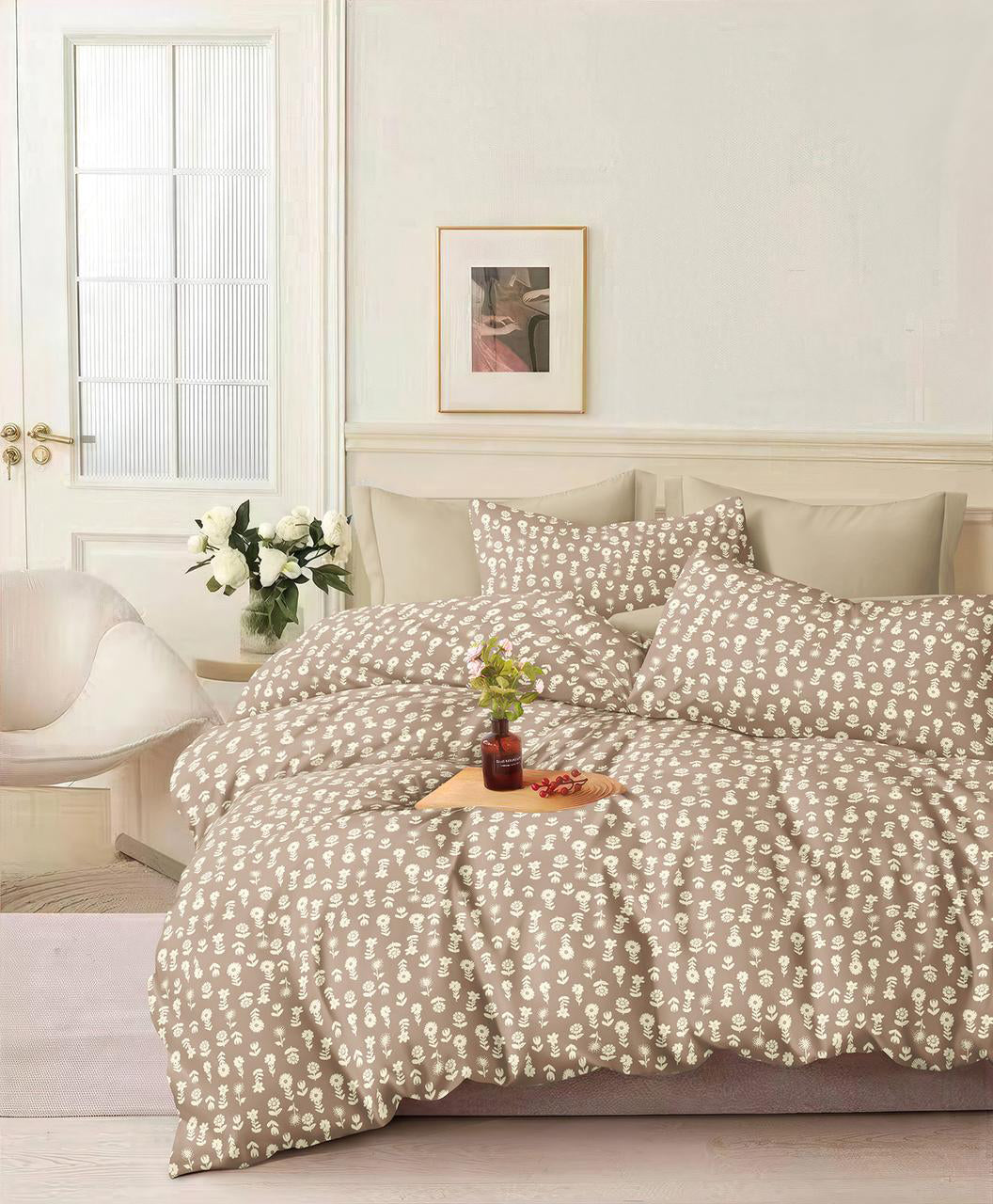 Furnishia Summer Cool Cotton Rustic Brown