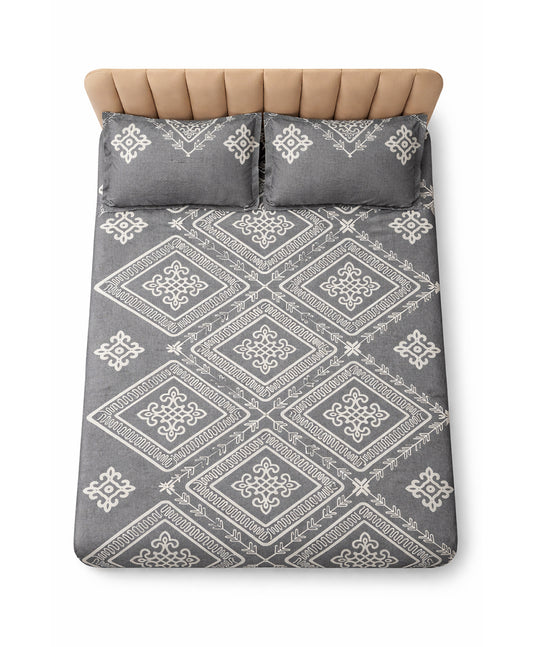 Furnishia Grey Heritage Pattern