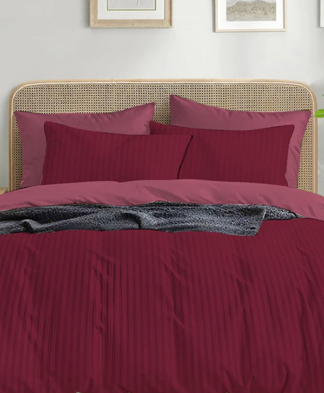 Furnishia Home Classics Maroon