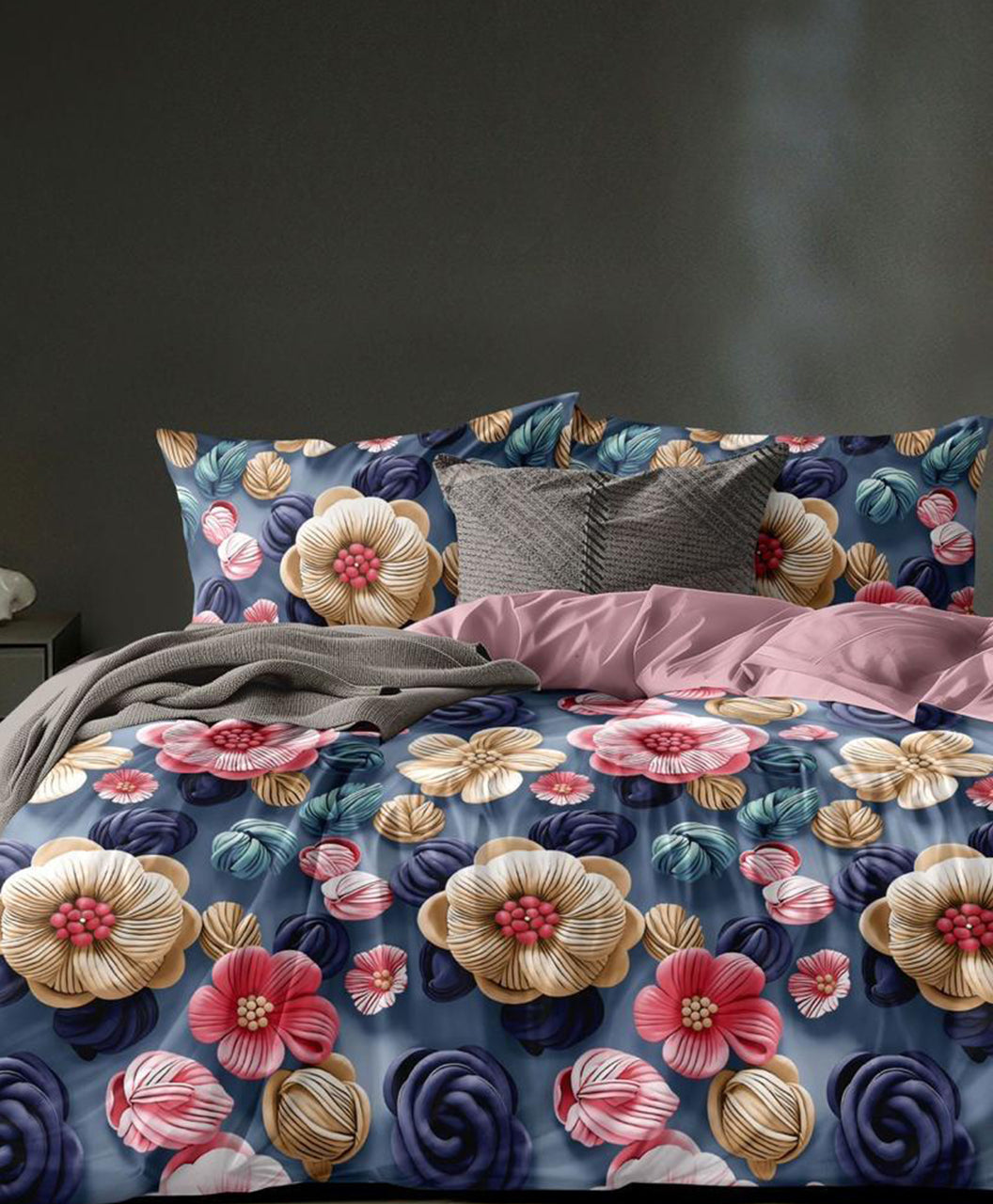 Furnishia Floral Tales Ocean Blue