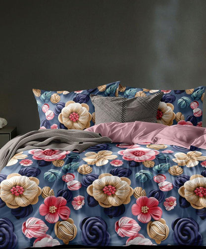 Furnishia Floral Tales Ocean Blue