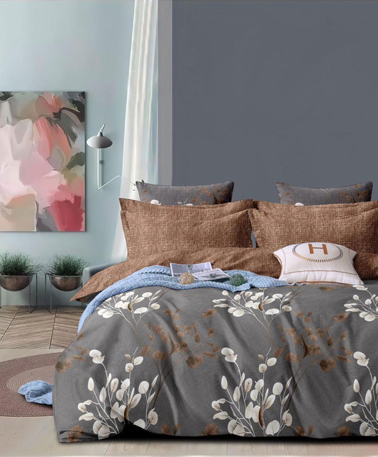 Furnishia Daffodil Rustic Grey Bloom