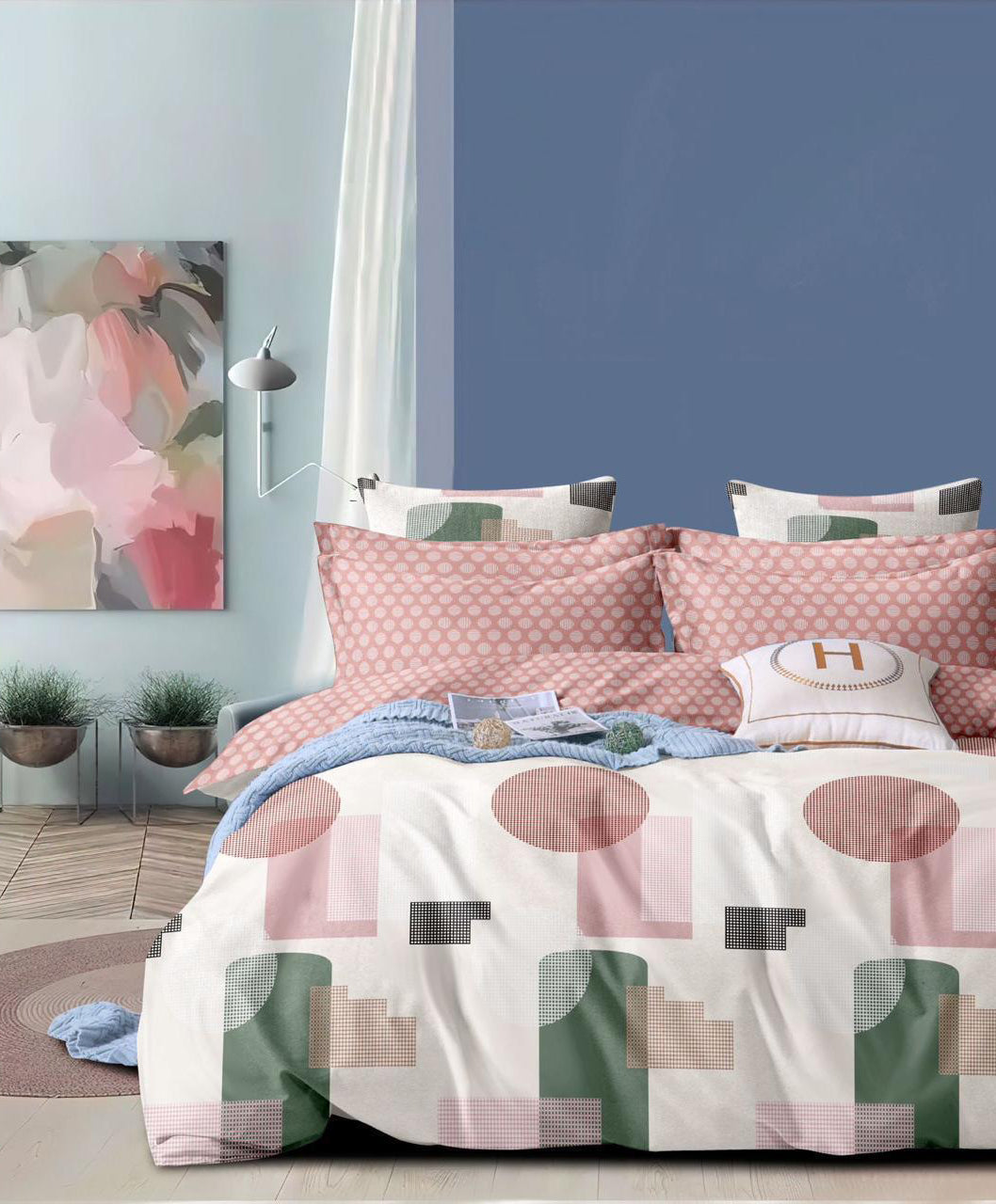Furnishia Daffodil Geometric Charm