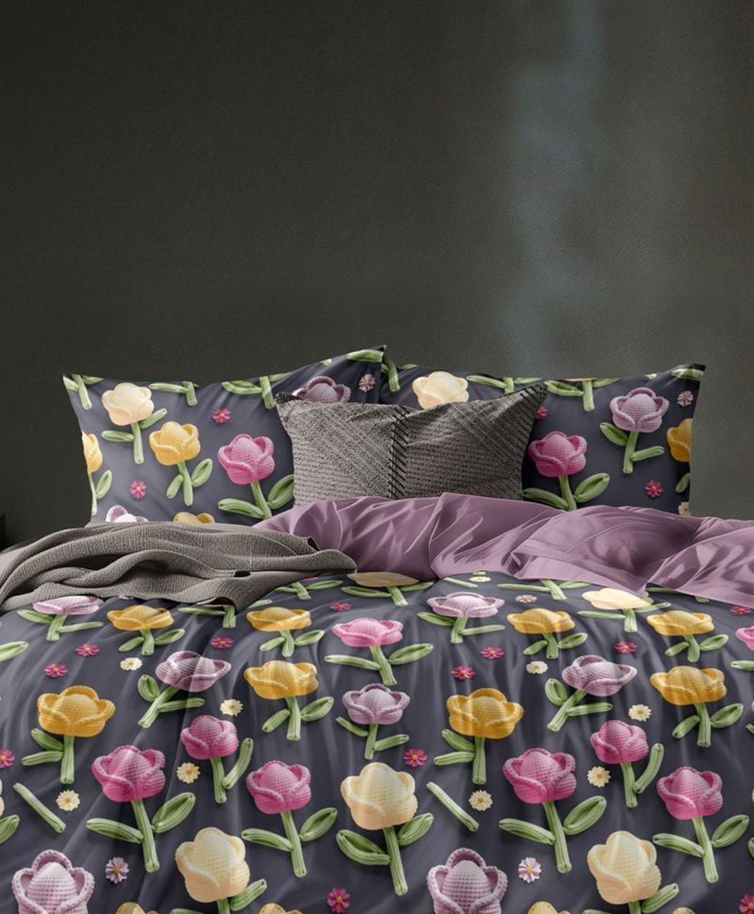 Furnishia Floral Tales Purple bloom