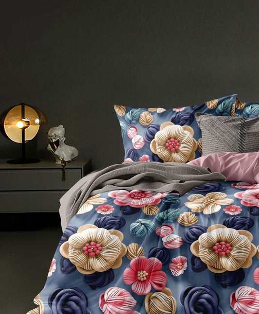 Furnishia Floral Tales Ocean Blue