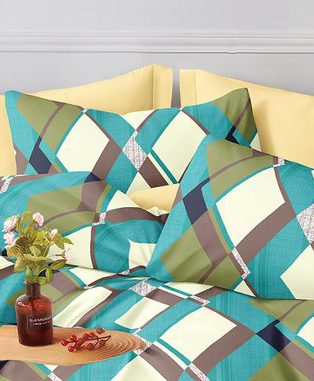 Furnishia Summer Cool Cotton Blue-Green Lagoon