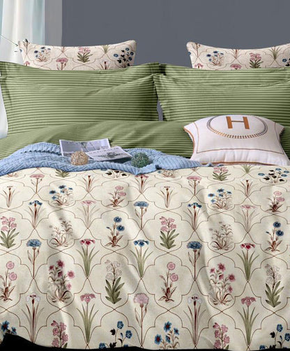 Furnishia Daffodil Floral Cream Elegance
