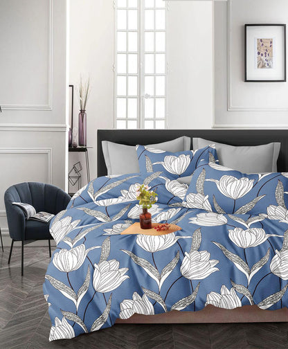 Furnishia Summer Cool Cotton Sapphire Blue