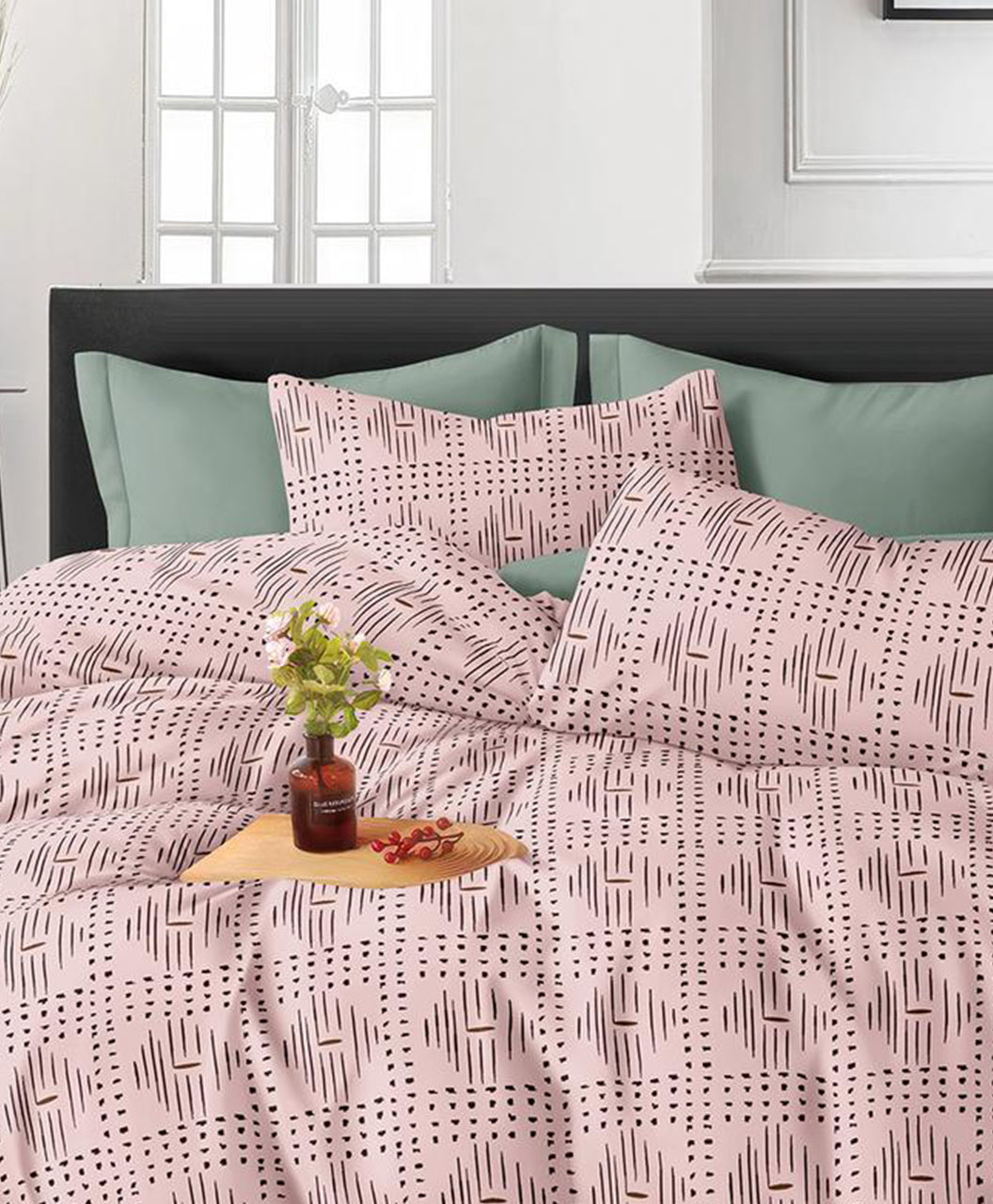Furnishia Summer Cool Cotton Blush Pink