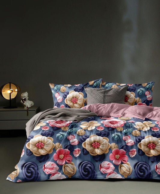 Furnishia Floral Tales Ocean Blue