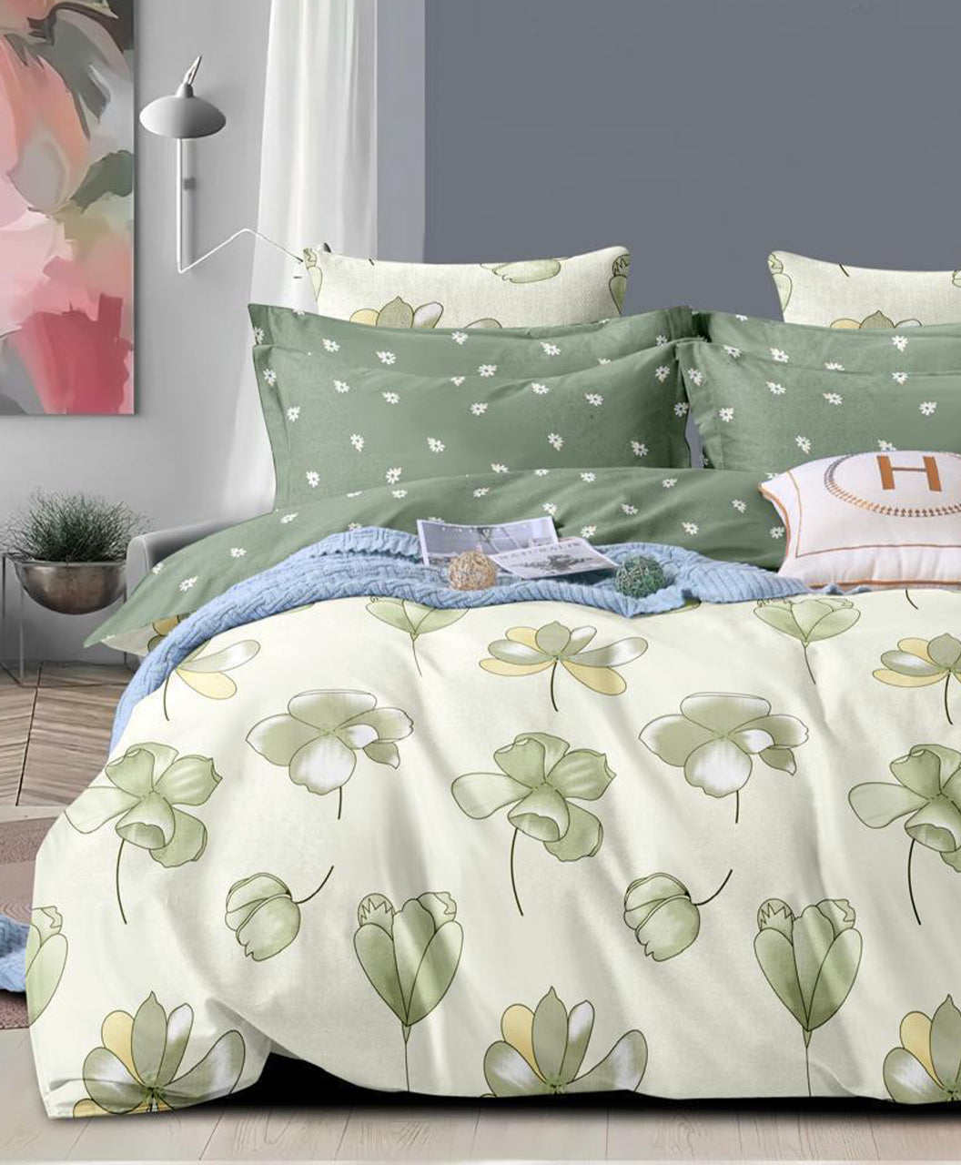 Furnishia Floral Tales Green Harmony