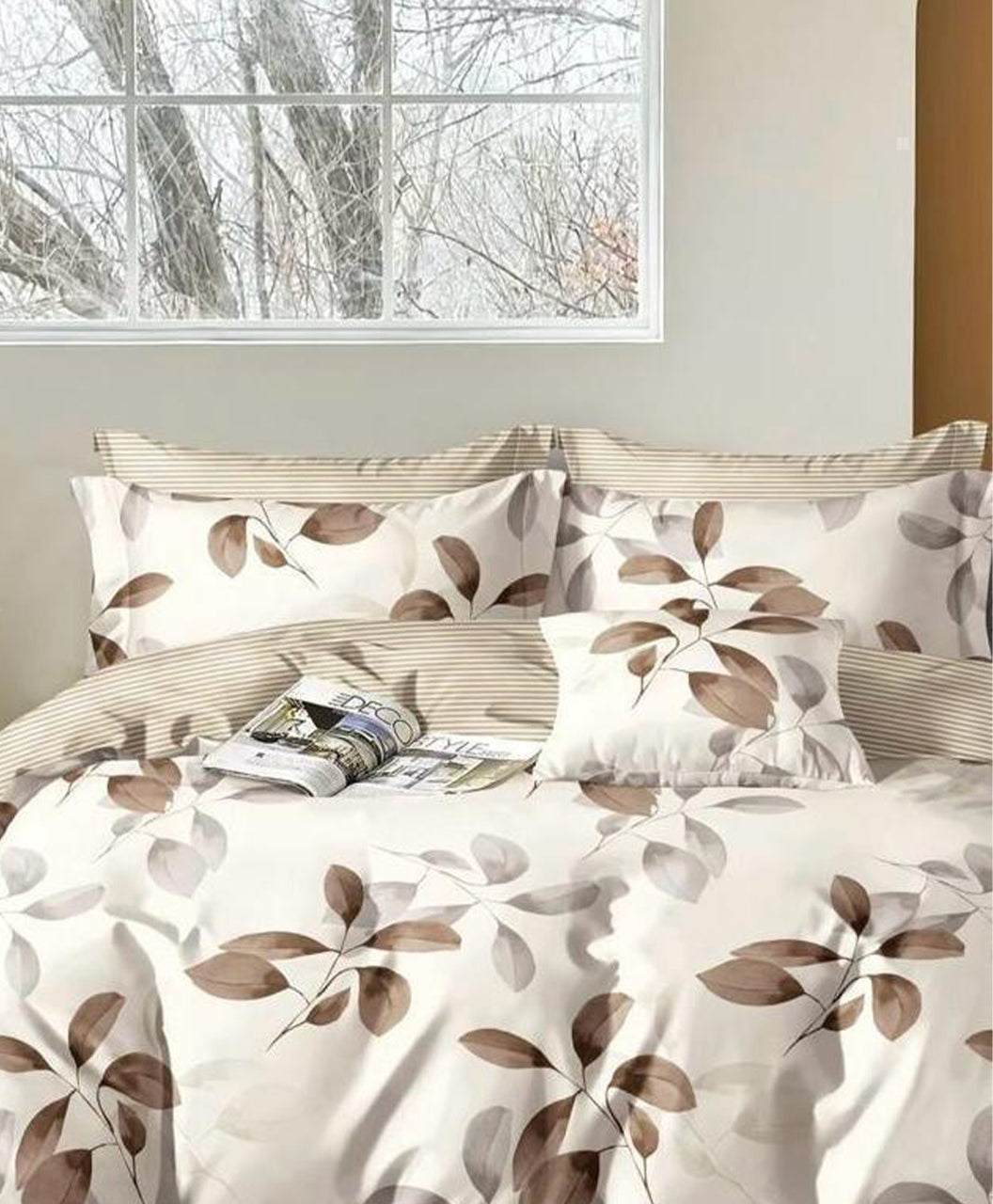 Furnishia Floral Tales Earthy Leaf