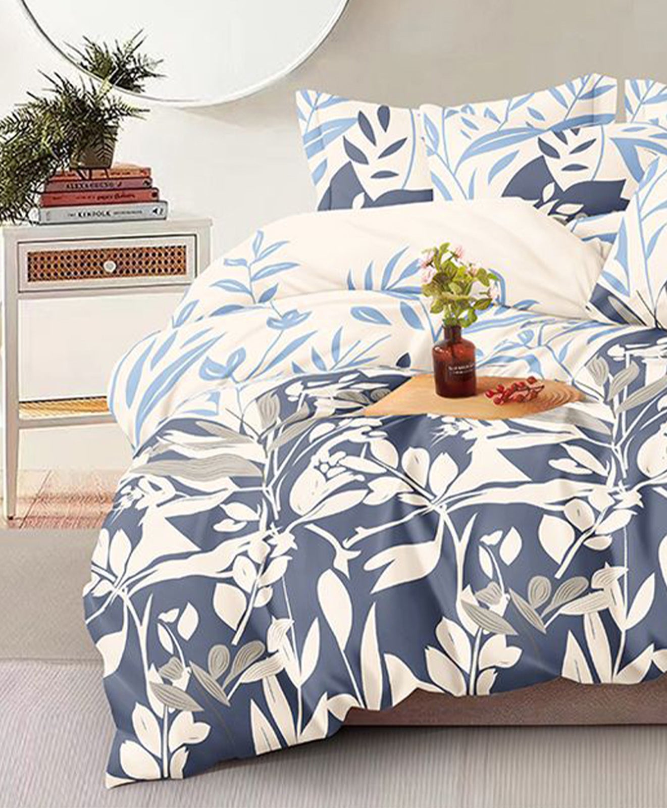 Furnishia Festive Bloom Seabreeze Aura