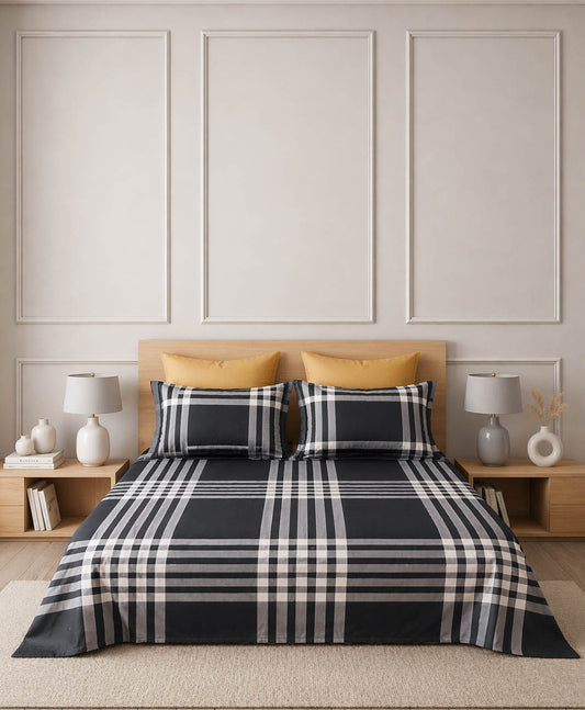 Furnishia Onyx Shadow Plaid