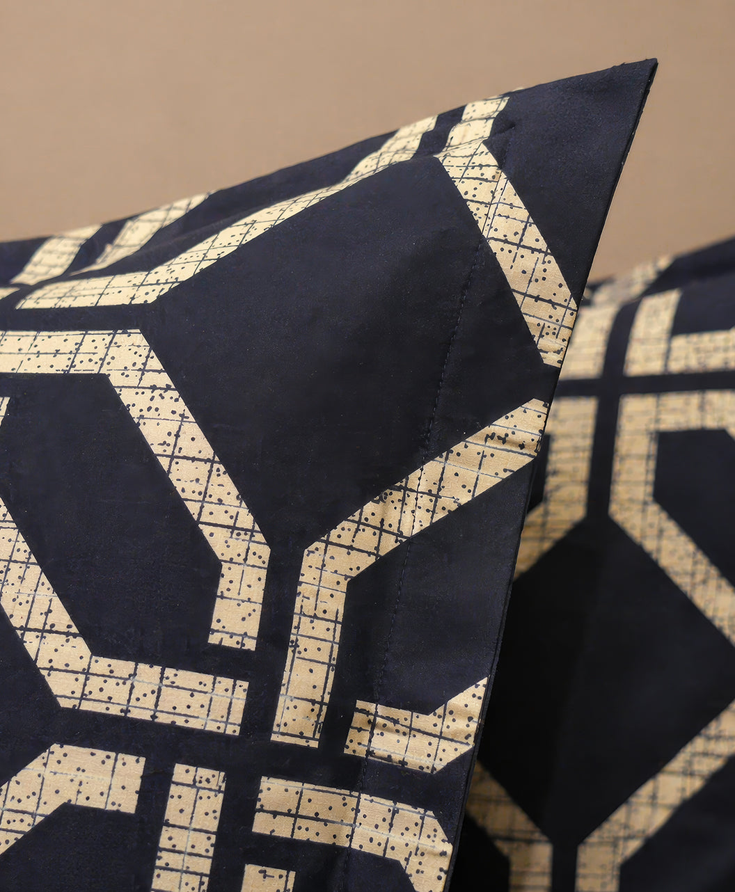 Furnishia Midnight Lattice Navy