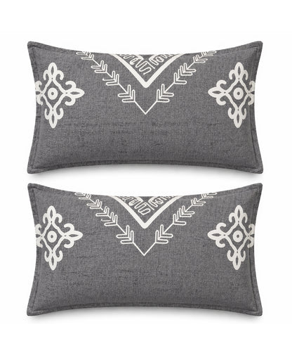 Furnishia Grey Heritage Pattern