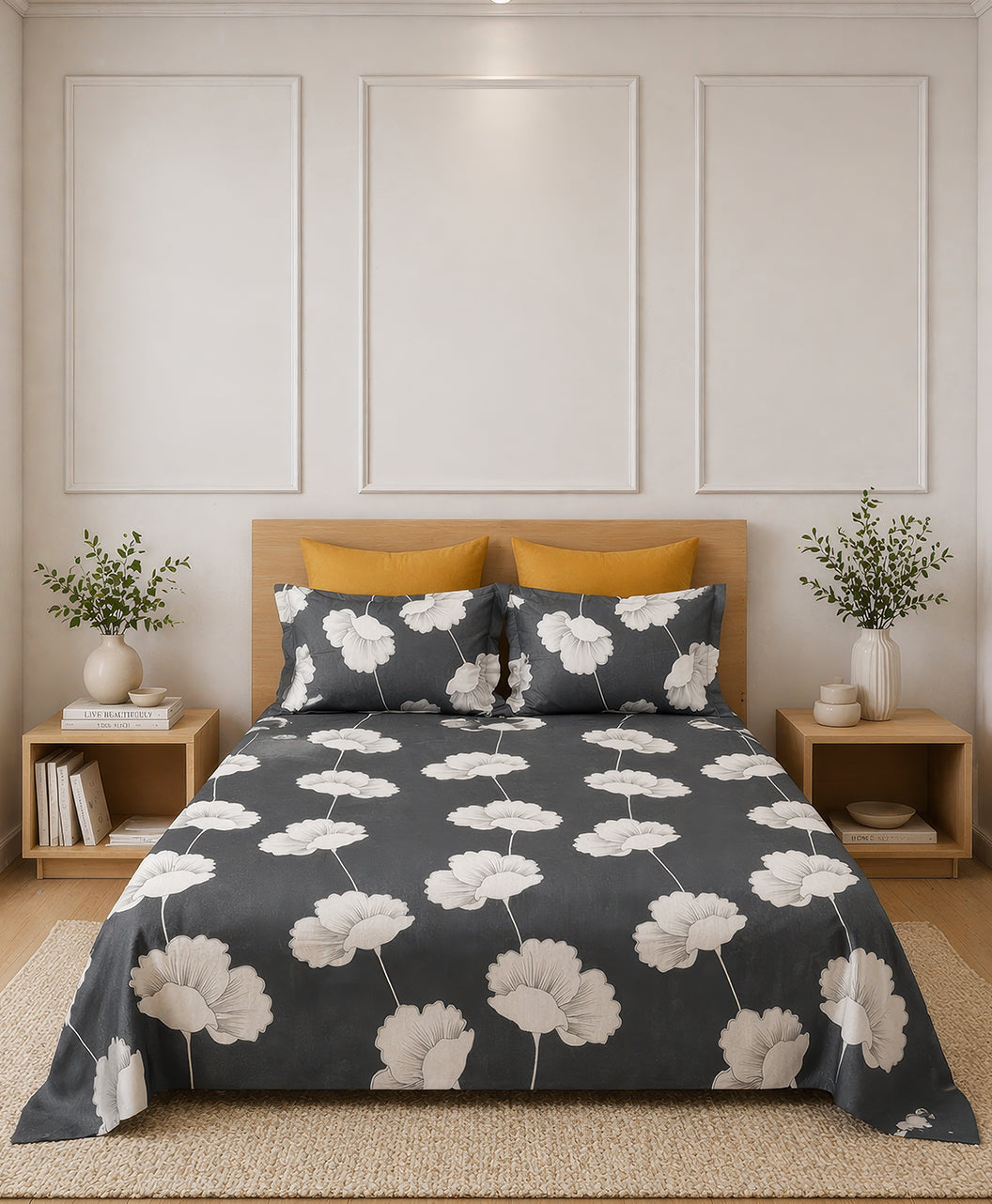Furnishia Charcoal Blossom