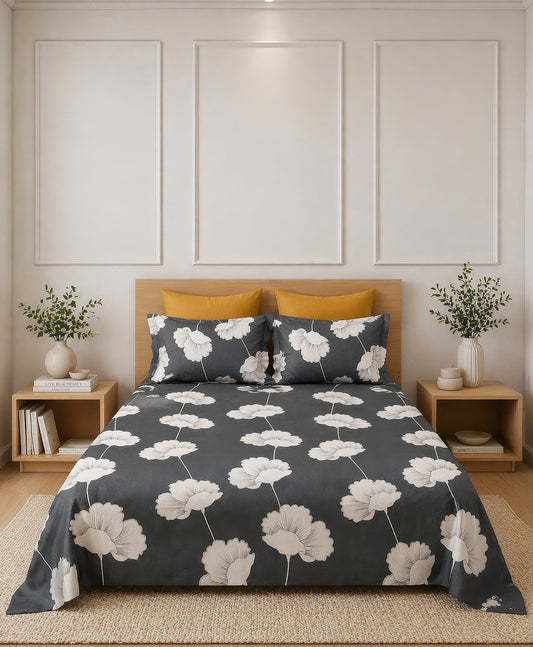 Furnishia Charcoal Blossom