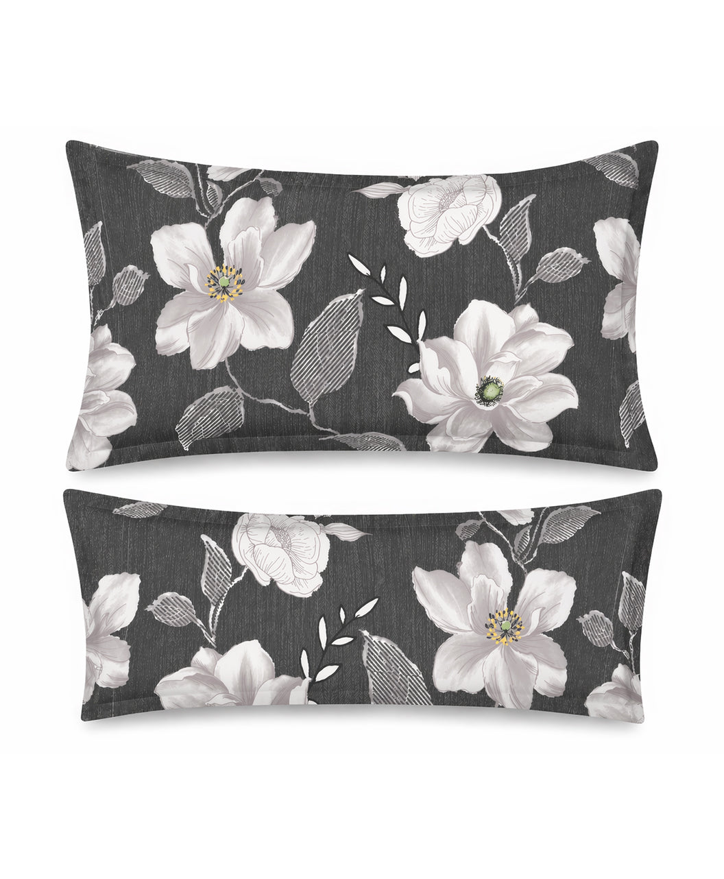 Furnishia Charcoal Floral Bloom