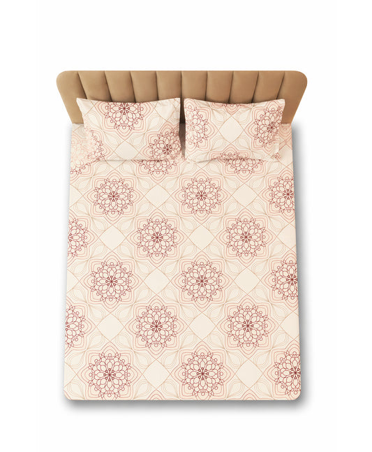 Furnishia Rosewood Mandala Lace