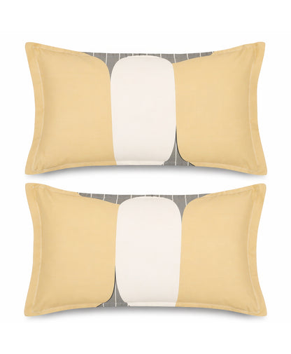 Furnishia Ochre Mod Geometric
