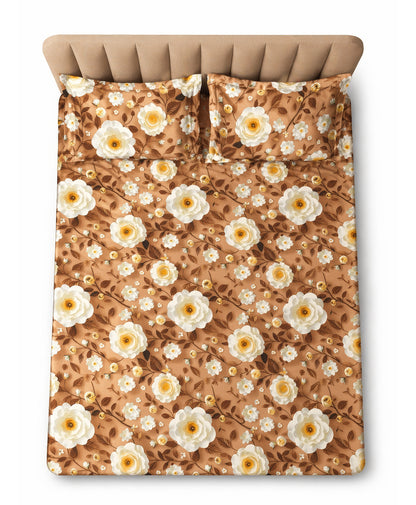 Furnishia Autumn Floral Brown