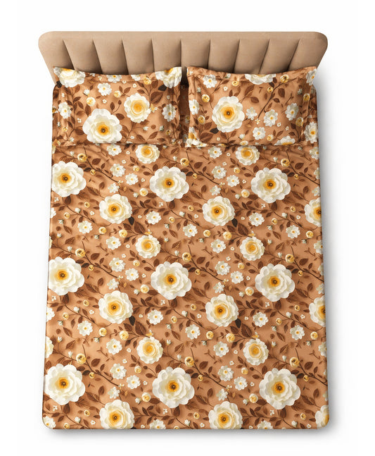 Furnishia Autumn Floral Brown