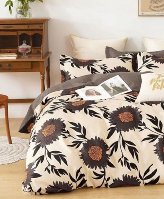 Furnishia Floral Tales Beige Sunbloom