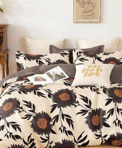 Furnishia Floral Tales Beige Sunbloom