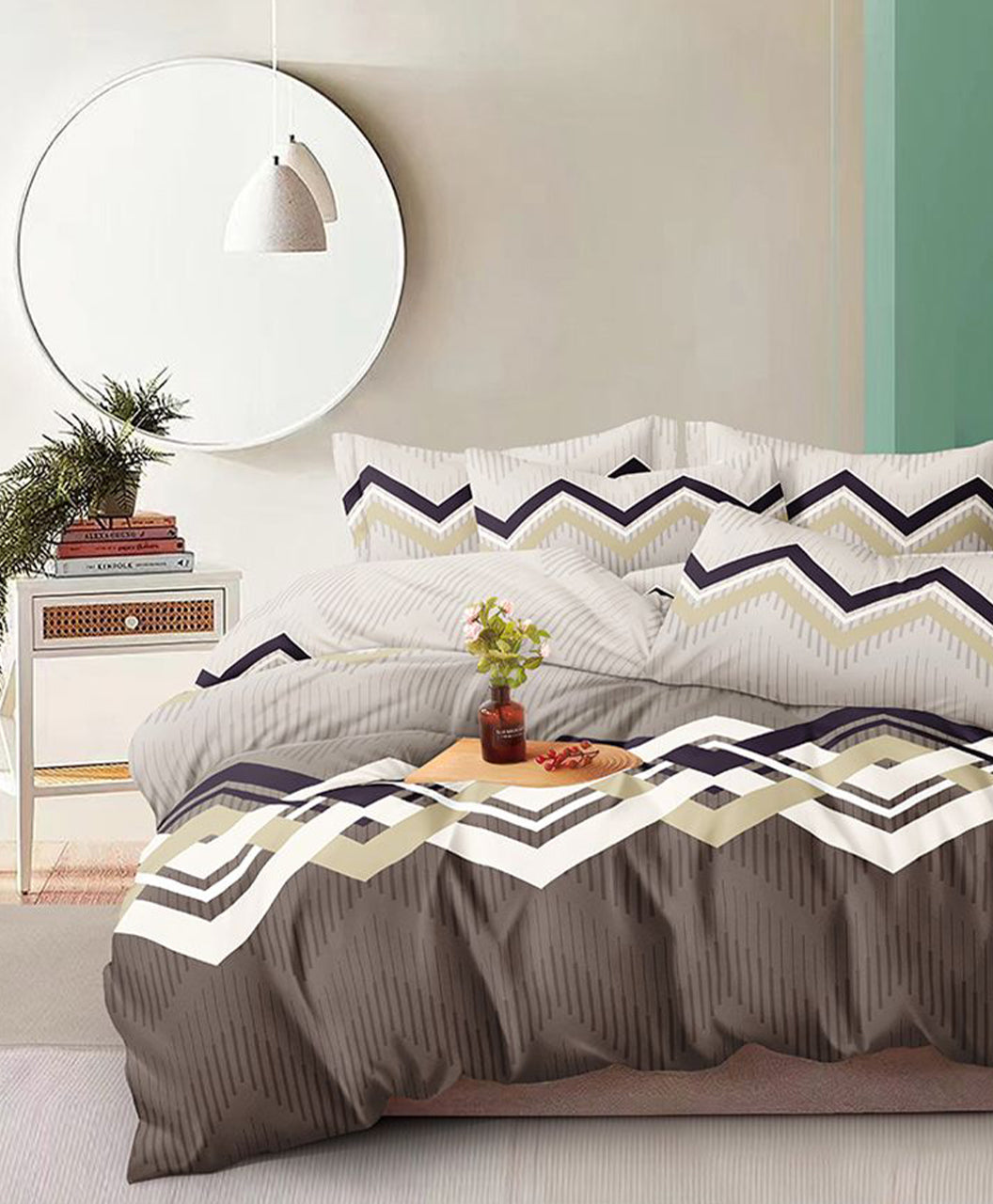 Furnishia Festive Bloom Sunset Harmony